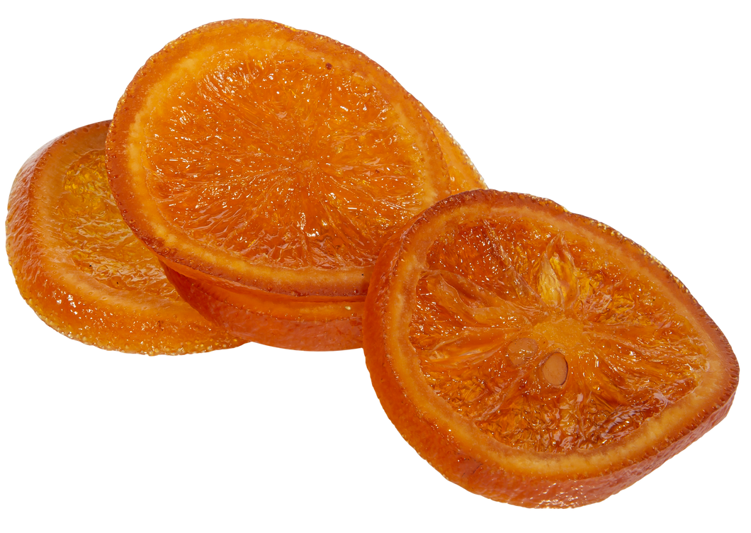 Glace Slices Oranges