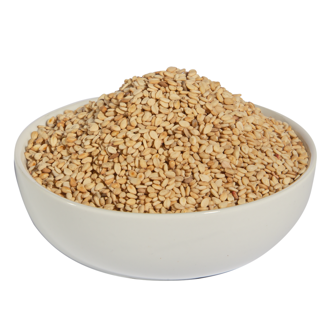 Unhulled White Sesame Seeds Natural Farmers Pantry