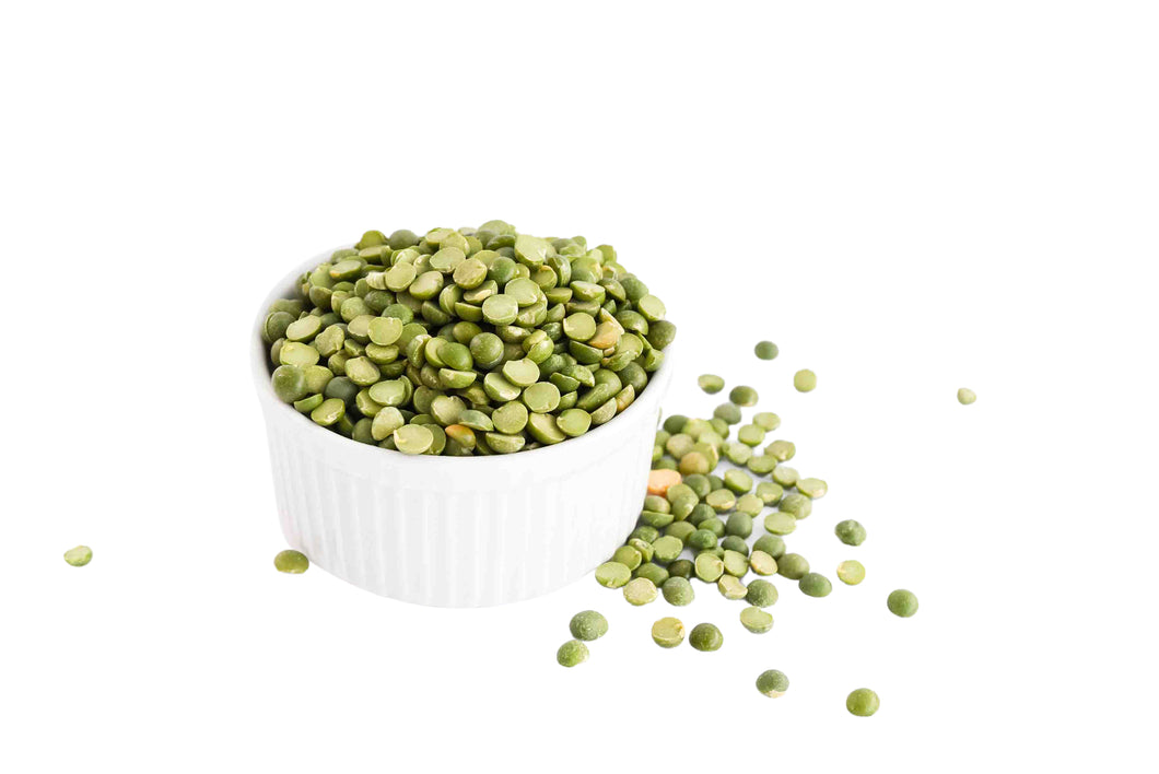 Organic Green Split Peas - Australian grown